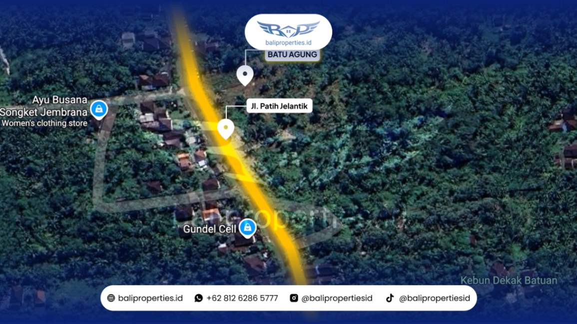 Tanah Kavling Private A4 Batu Agung di Jembrana, Bali
